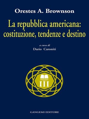 cover image of La Repubblica americana